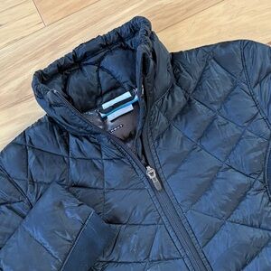 Columbia Omni-Heat Jacket Womens Sz XS Black 700 Down Fill Quilted Puffer Coat
